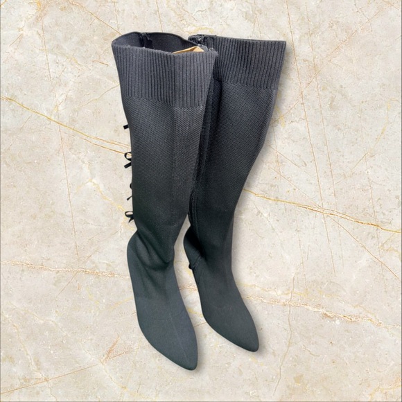 Torrid Bow Back Stiletto Knee Boot (WW - size 9,5 EXTRA WIDE WIDTH) - NWOB - Picture 6 of 10